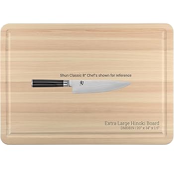 【Hinoki Iron  Table 】No.844 Amazon.com: Shun Cutlery Extra Large Hinoki Cutting Board